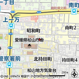 愛媛県松山市北持田町34周辺の地図