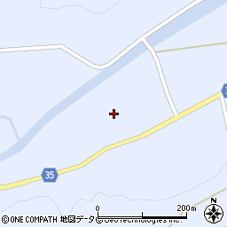 徳島県阿南市新野町北宮ノ久保周辺の地図