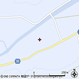 徳島県阿南市新野町（北宮ノ久保）周辺の地図