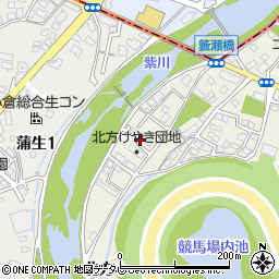 北九州市営錦町団地周辺の地図