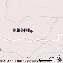 徳島県三好市東祖谷阿佐139周辺の地図