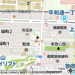 ヒノキヤファッションショップ周辺の地図
