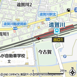 ＪＲ九州　遠賀川駅周辺の地図