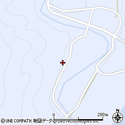 和歌山県新宮市熊野川町西敷屋206周辺の地図
