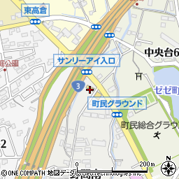 セブンイレブン岡垣野間店周辺の地図