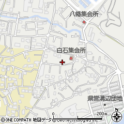 愛媛県松山市溝辺町154周辺の地図
