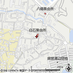 愛媛県松山市溝辺町155-5周辺の地図