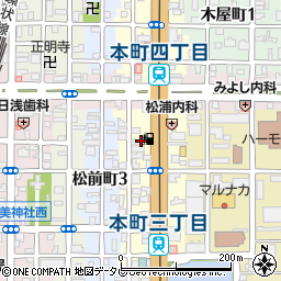 株式会社マツビシ　本社周辺の地図