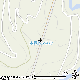徳島県那賀郡那賀町掛盤奈路周辺の地図