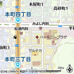財団法人愛媛県暴力追放推進センター　暴力追放相談電話周辺の地図