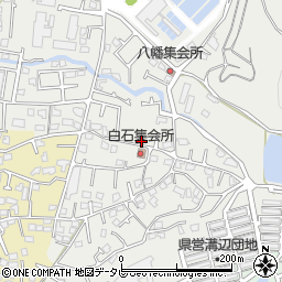 愛媛県松山市溝辺町甲-128周辺の地図