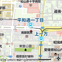 有限会社山泰商事　松山支店周辺の地図