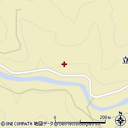 高知県長岡郡大豊町立川上名67周辺の地図