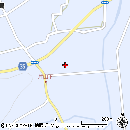 徳島県阿南市新野町片山45周辺の地図