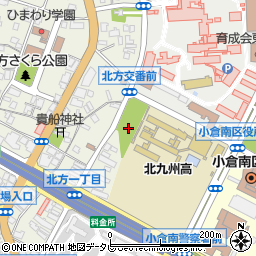 北方１号公園トイレ周辺の地図