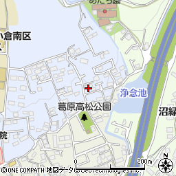 葛原アパート周辺の地図