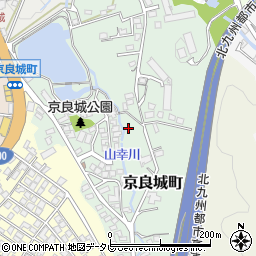 福岡県北九州市八幡西区京良城町周辺の地図