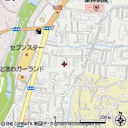 愛媛県松山市溝辺町266周辺の地図