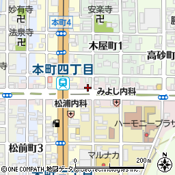 八木不動産周辺の地図