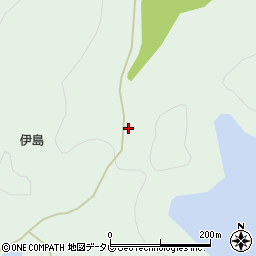 徳島県阿南市伊島町八町坂周辺の地図