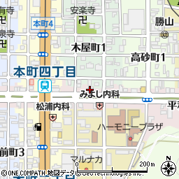 吉村硝子株式会社周辺の地図