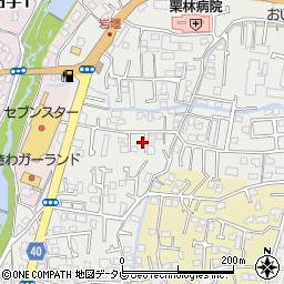 愛媛県松山市溝辺町262周辺の地図