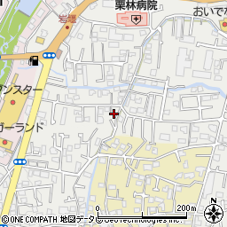 愛媛県松山市溝辺町259周辺の地図