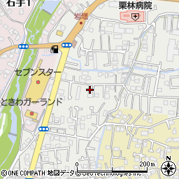 愛媛県松山市溝辺町甲-266周辺の地図