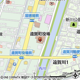 福岡県遠賀町（遠賀郡）周辺の地図