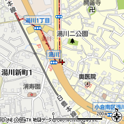 カギの救急病院　小倉南区受付周辺の地図