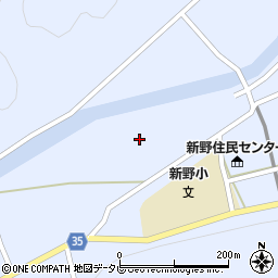 徳島県阿南市新野町宮ノ北周辺の地図