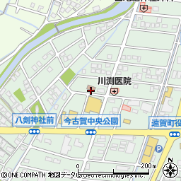 今古賀公民館周辺の地図