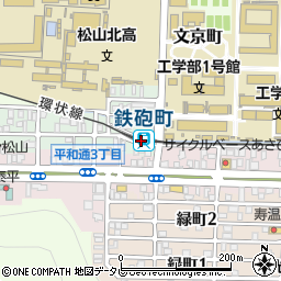 鉄砲町駅周辺の地図