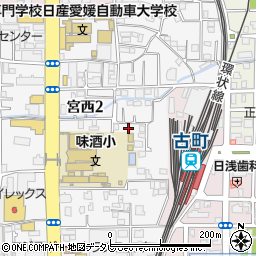 国柱会愛媛局周辺の地図