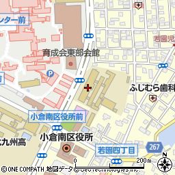 北九州市立小倉南特別支援学校周辺の地図