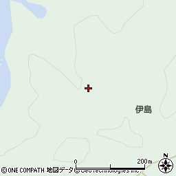 徳島県阿南市伊島町野尾辺周辺の地図