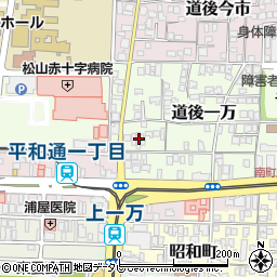 株式会社松山スタッフサービス周辺の地図