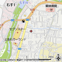 愛媛県松山市溝辺町266-4周辺の地図