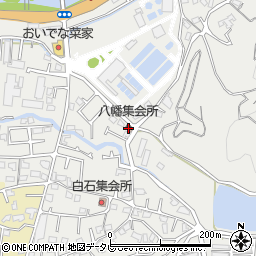 松山市湯山公民館八幡分館周辺の地図