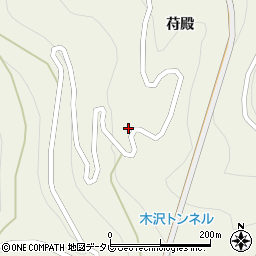 徳島県那賀郡那賀町掛盤苻殿回り周辺の地図