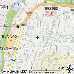 愛媛県松山市溝辺町263周辺の地図