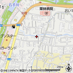 愛媛県松山市溝辺町甲-257周辺の地図