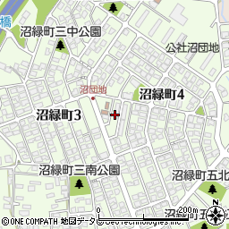 読売新聞小倉南区読売センター　沼周辺の地図