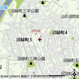 小倉沼郵便局周辺の地図