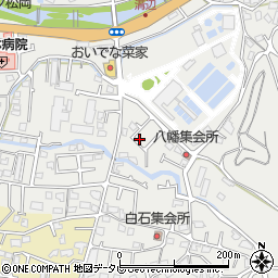 愛媛県松山市溝辺町97-14周辺の地図