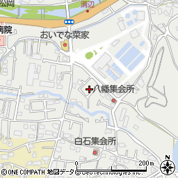 愛媛県松山市溝辺町97-17周辺の地図