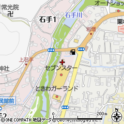 伊予銀行セブンスター石手店 ＡＴＭ周辺の地図