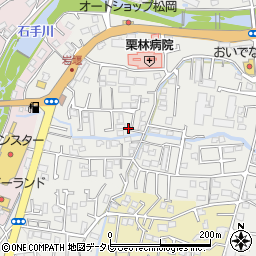 愛媛県松山市溝辺町293-2周辺の地図