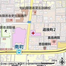愛媛県　スポーツ協会（公益財団法人）周辺の地図