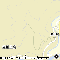 高知県長岡郡大豊町立川上名87周辺の地図